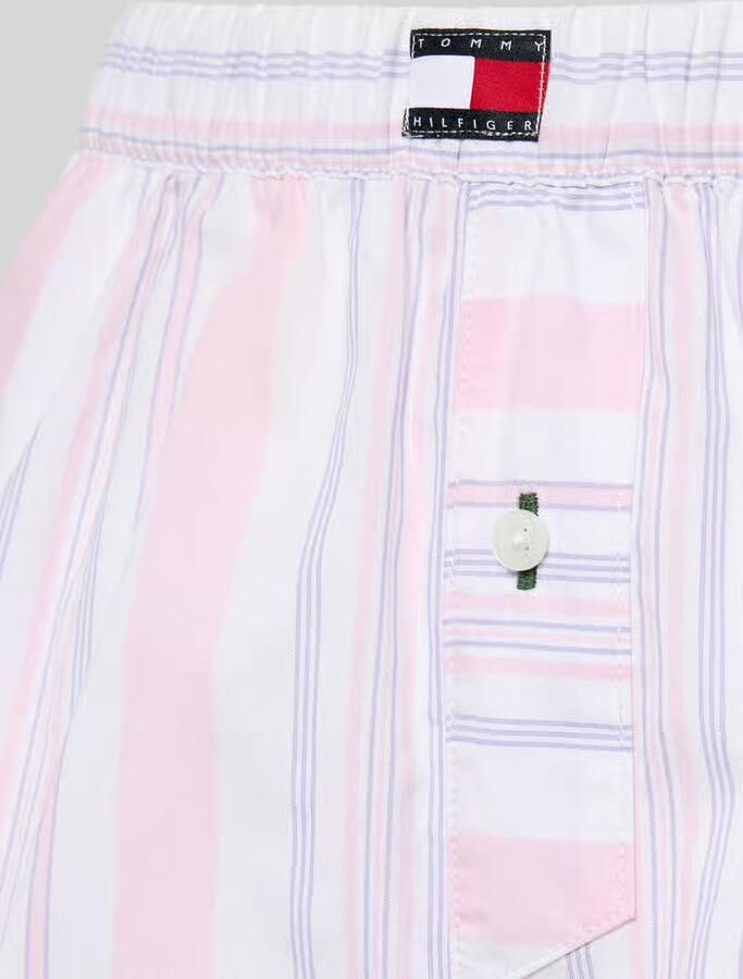 Tommy Hilfiger Loose fit pyjama short van puur katoen