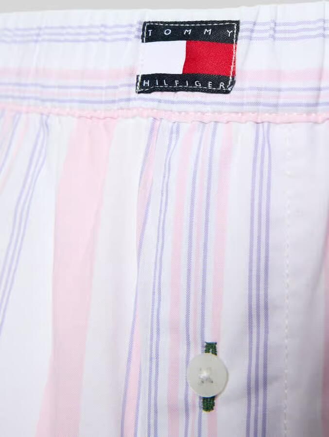 Tommy Hilfiger loose fit pyjamabroek van puur katoen