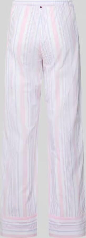 Tommy Hilfiger loose fit pyjamabroek van puur katoen
