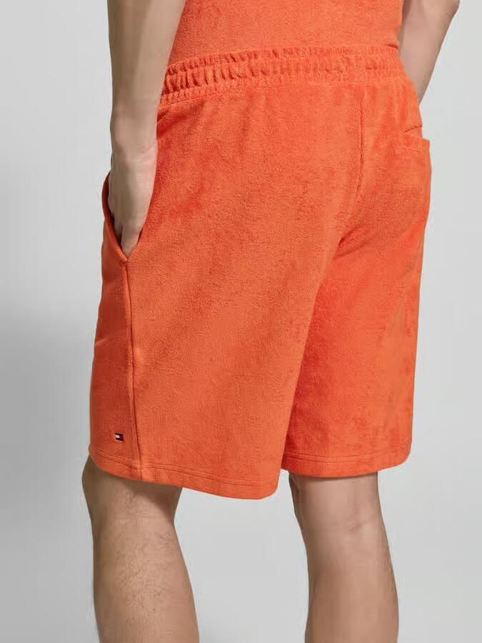 Tommy Hilfiger loose fit sweatshorts van puur katoen model 'TOWELLING SWEATSHORTS'