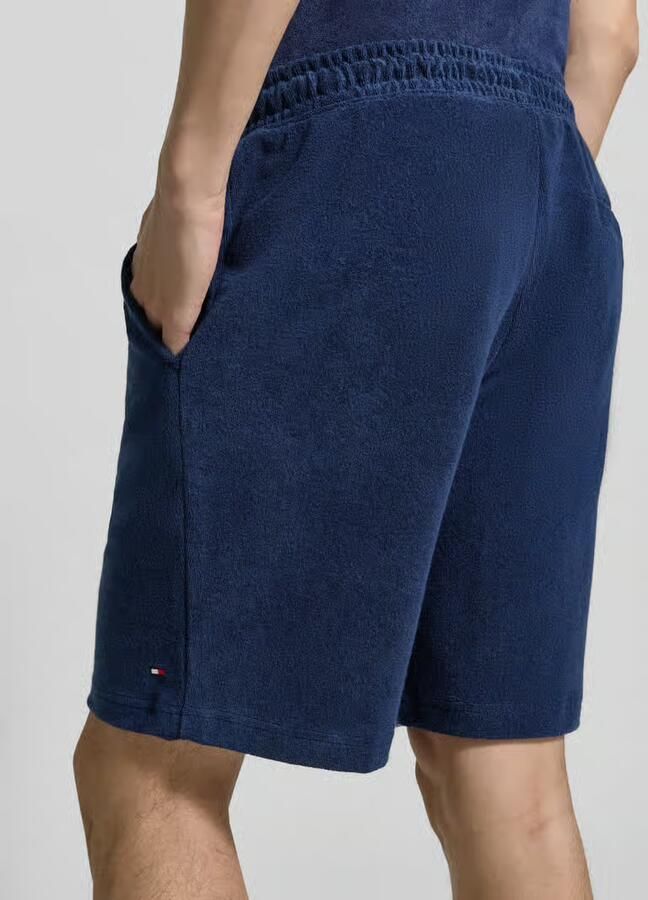 Tommy Hilfiger loose fit sweatshorts van puur katoen model 'TOWELLING SWEATSHORTS'