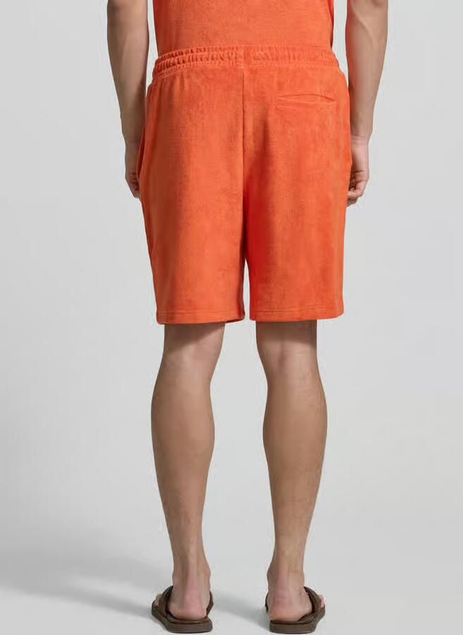 Tommy Hilfiger loose fit sweatshorts van puur katoen model 'TOWELLING SWEATSHORTS' - Foto 2