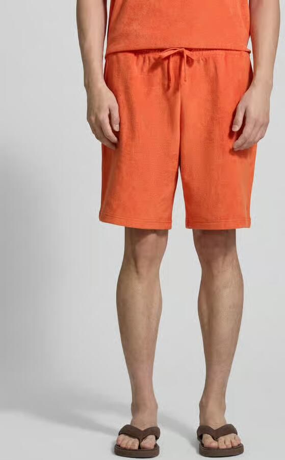 Tommy Hilfiger loose fit sweatshorts van puur katoen model 'TOWELLING SWEATSHORTS' - Foto 3