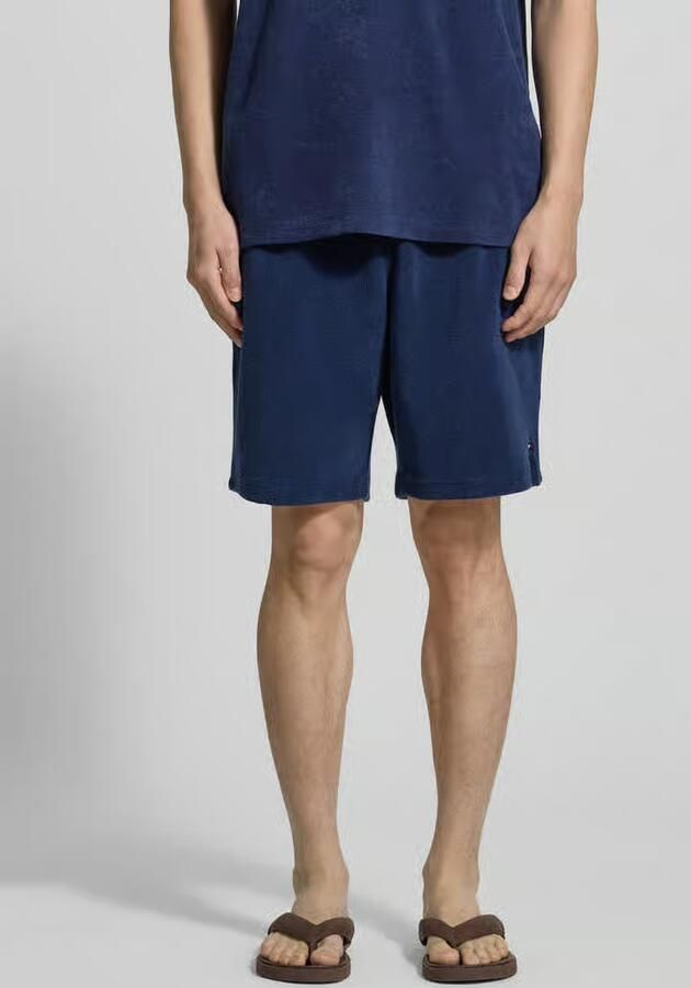 Tommy Hilfiger loose fit sweatshorts van puur katoen model 'TOWELLING SWEATSHORTS' - Foto 3