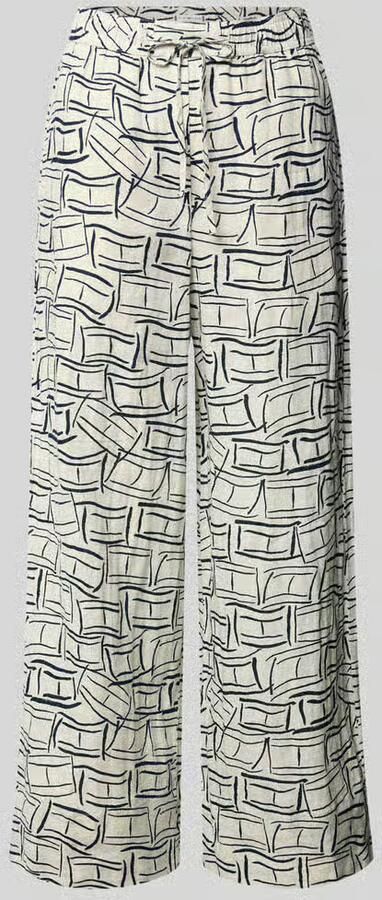 Tommy Hilfiger loose fit wijdte broek van puur linnen - Foto 4