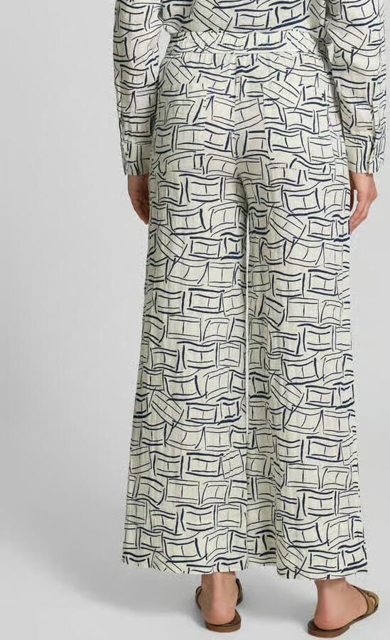 Tommy Hilfiger loose fit wijdte broek van puur linnen