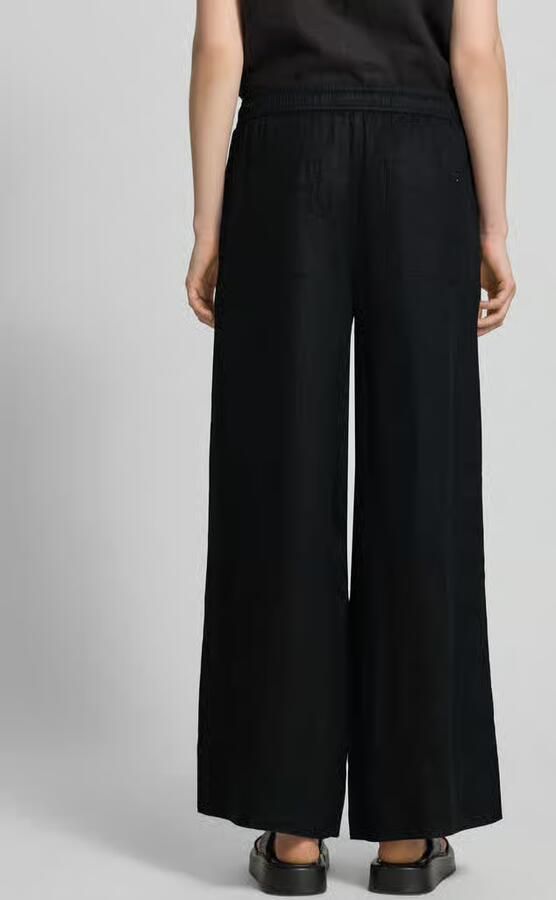 Tommy Hilfiger loose fit wijdte broek van puur linnen - Foto 2