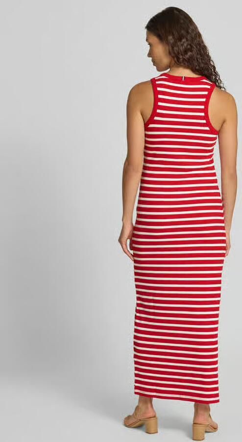 Tommy Hilfiger Slim fit maxi-jurk zonder mouwen