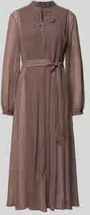 Tommy Hilfiger Midi-jurk met strikceintuur - Foto 3