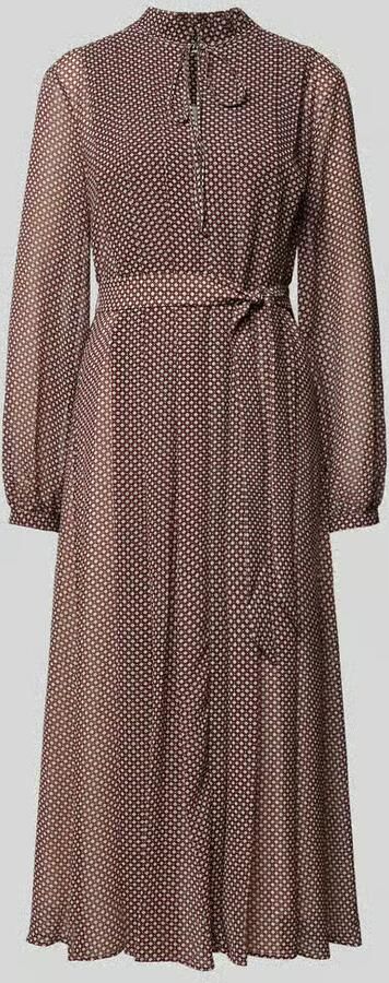 Tommy Hilfiger Midi-jurk met strikceintuur - Foto 2