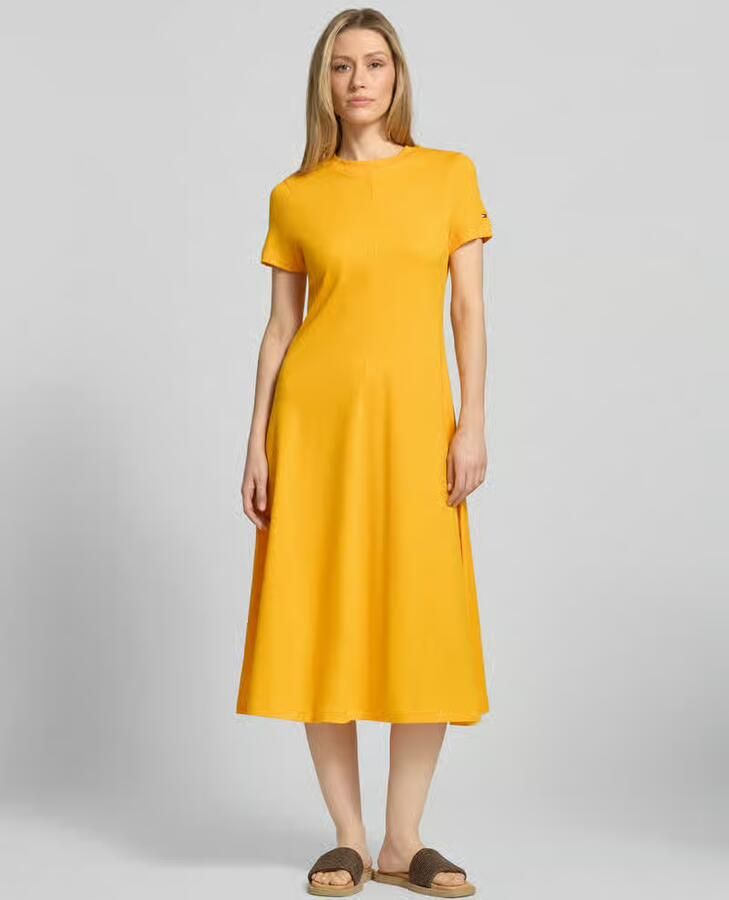 Tommy Hilfiger Midi-jurk van puur katoen - Foto 2