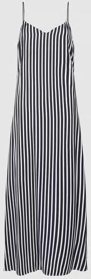 Tommy Hilfiger Midi-jurk van viscose met streepmotief - Foto 2