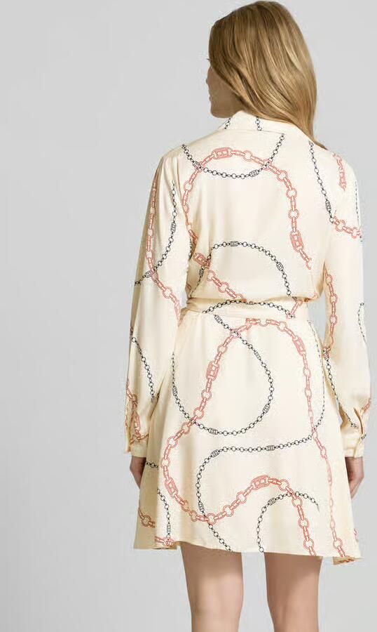 Tommy Hilfiger Mini-wikkeljurk met motiefprint