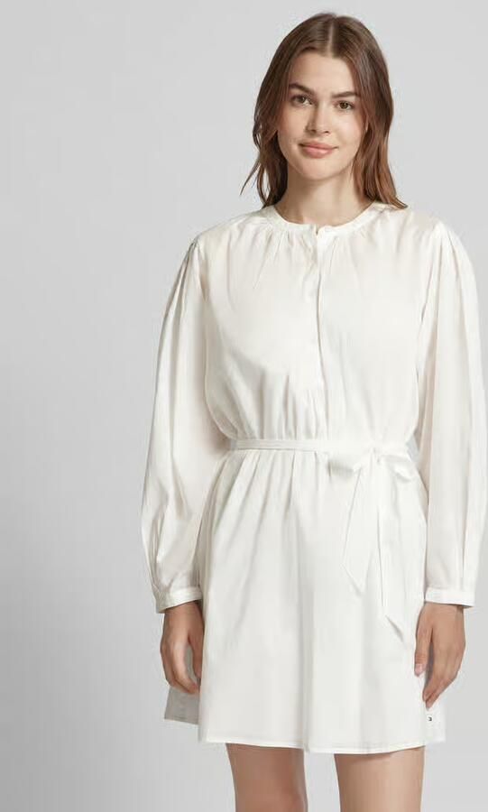 Tommy Hilfiger Mini-jurk met strikceintuur - Foto 3