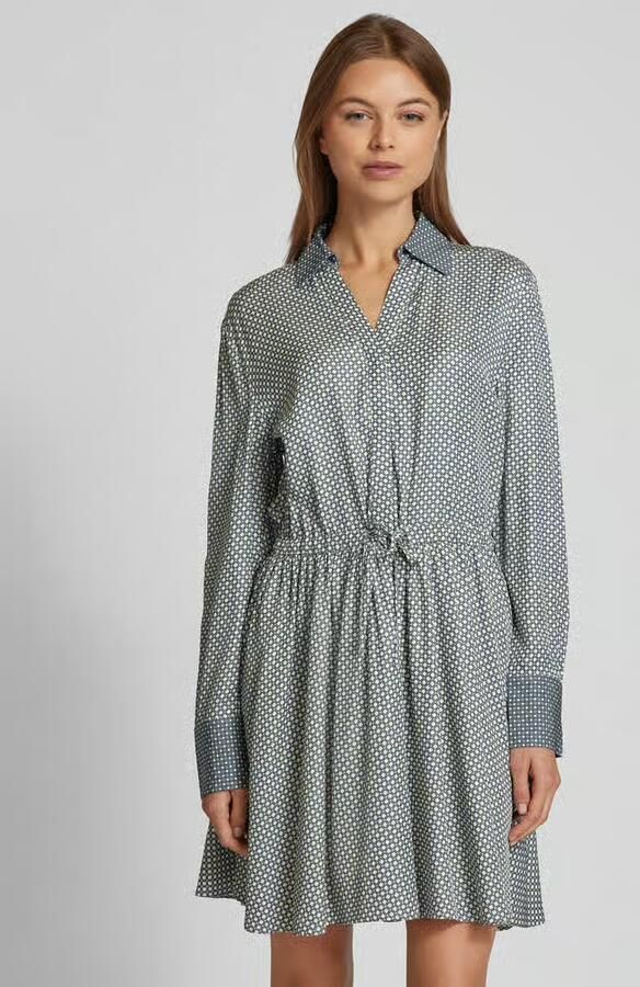 Tommy Hilfiger Mini-jurk met tunnelkoord in de taille - Foto 2