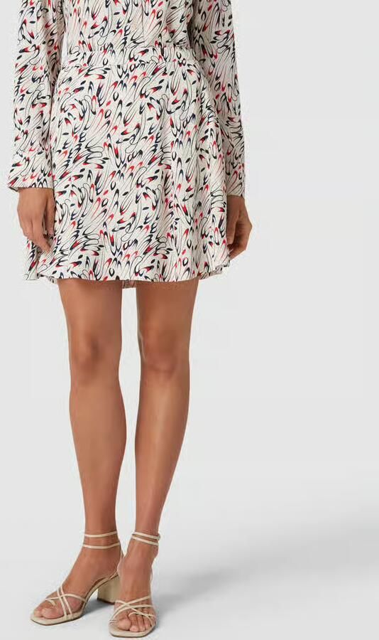 Tommy Hilfiger Minirok SMALL RIBBON SHORT SKIRT Webrok met allover patroon - Foto 2