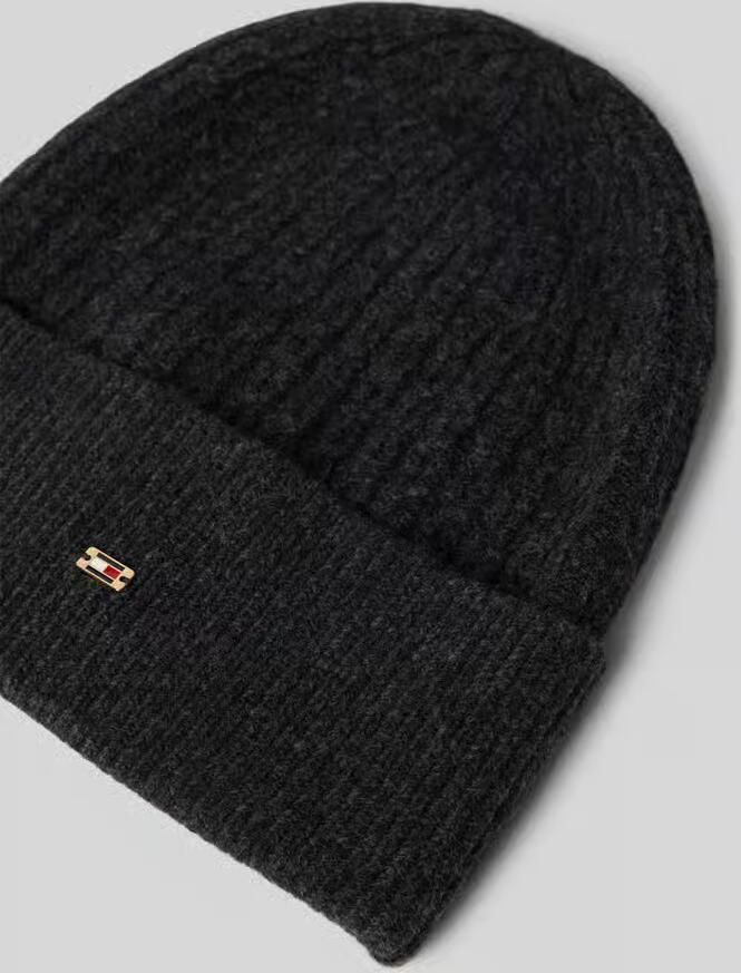 Tommy Hilfiger Beanie TH CABLE ENAMEL FLAG BEANIE - Foto 3