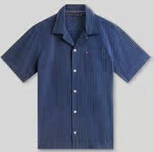 Tommy Hilfiger Overhemd met korte mouwen met reverskraag