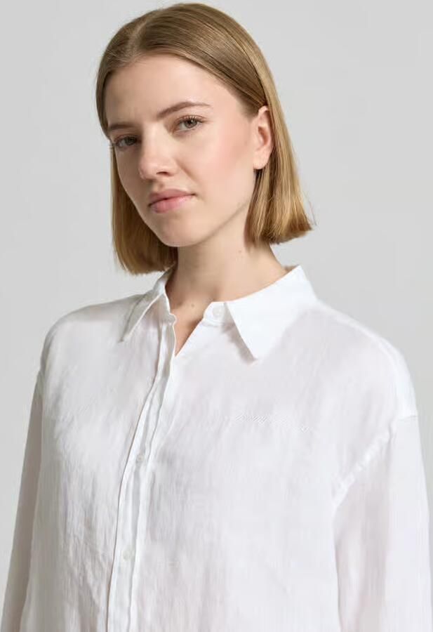 Tommy Hilfiger Oversize blouse van puur linnen