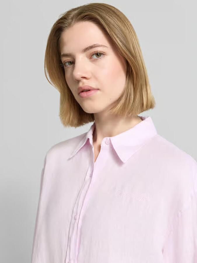 Tommy Hilfiger Oversize blouse van puur linnen