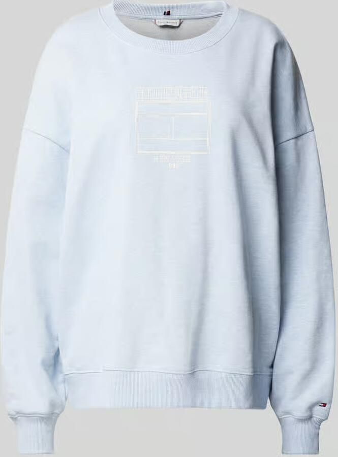 Tommy Hilfiger Oversized sweatshirt met ronde hals