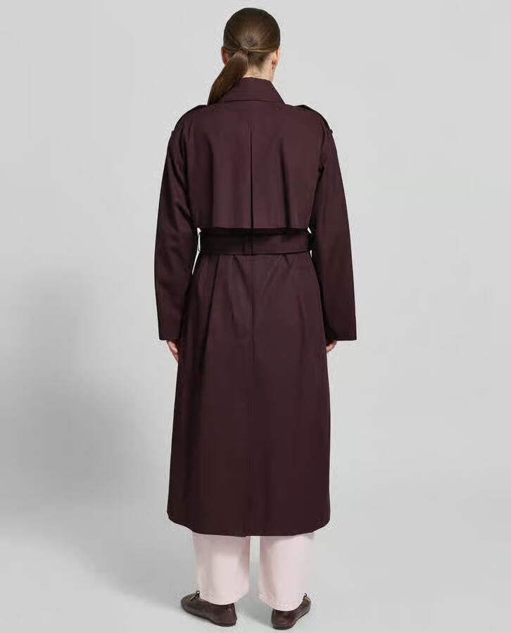 Tommy Hilfiger Oversized Trenchcoat van puur katoen