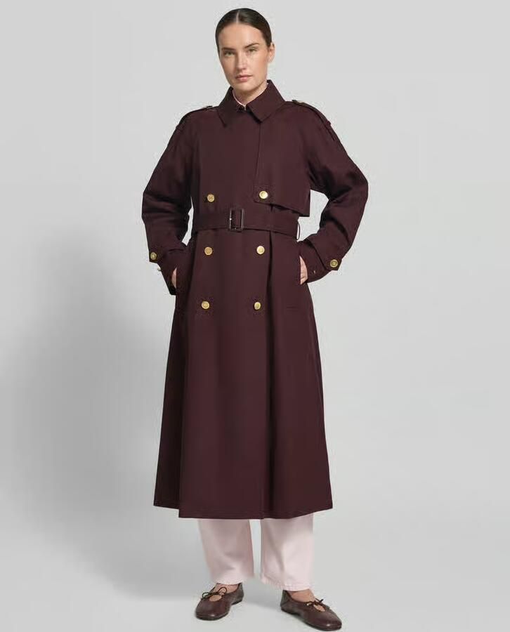 Tommy Hilfiger Oversized Trenchcoat van puur katoen - Foto 3