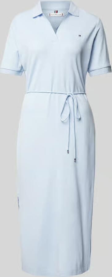 TOMMY HILFIGER Dames Jurken Opn Plkt Lyll Polo Dress Lichtblauw - Foto 5