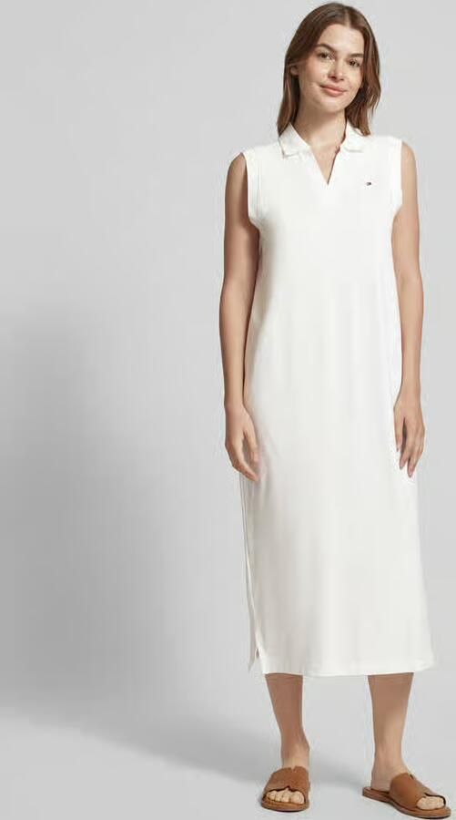 Tommy Hilfiger Polojurk met labelstitching - Foto 2