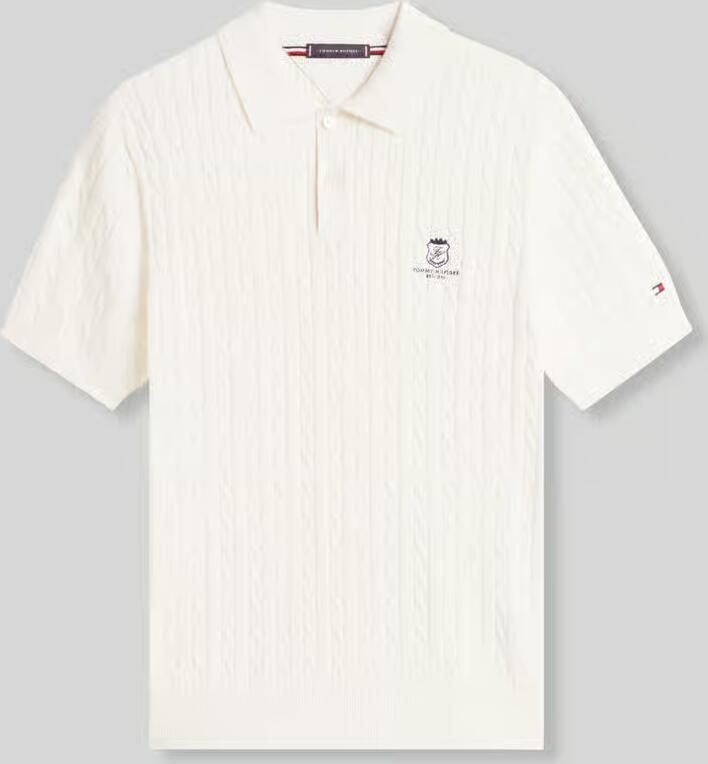 Tommy Hilfiger poloshirt met logodetail - Foto 2
