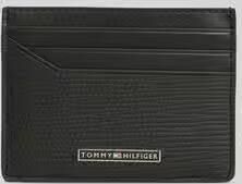 Tommy Hilfiger Portemonnee van echt leer met labeldetail