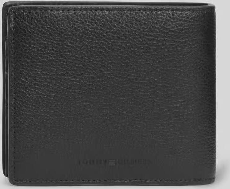 Tommy Hilfiger Portemonnee van echt leer met logo-applicatie - Foto 2
