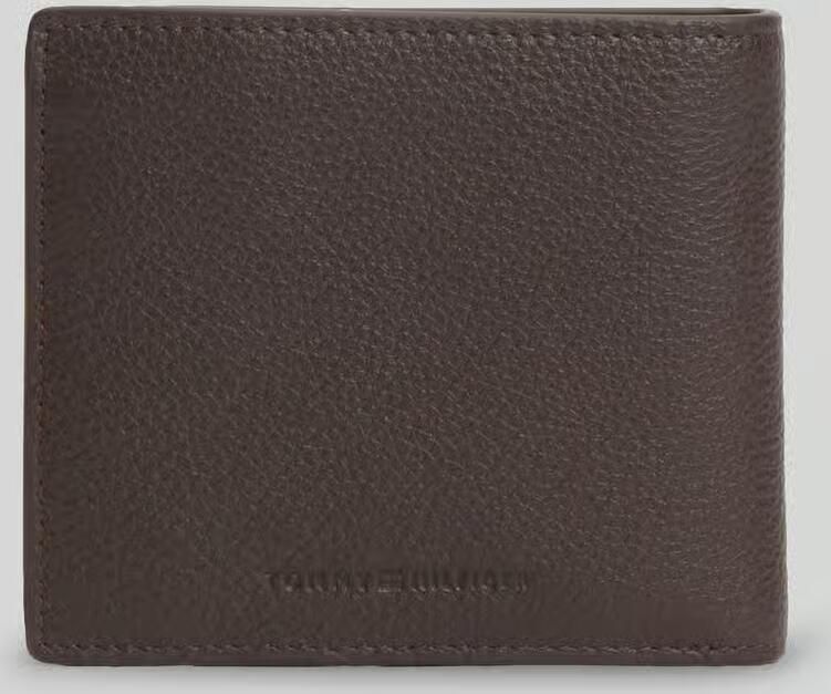 Tommy Hilfiger Portemonnee van echt leer met logo-applicatie - Foto 2