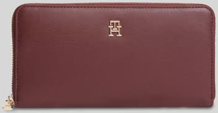 Tommy Hilfiger Portemonnee van kunstleer met ritssluiting - Foto 2