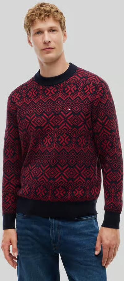 Tommy Hilfiger Pullover met logodetail - Foto 3