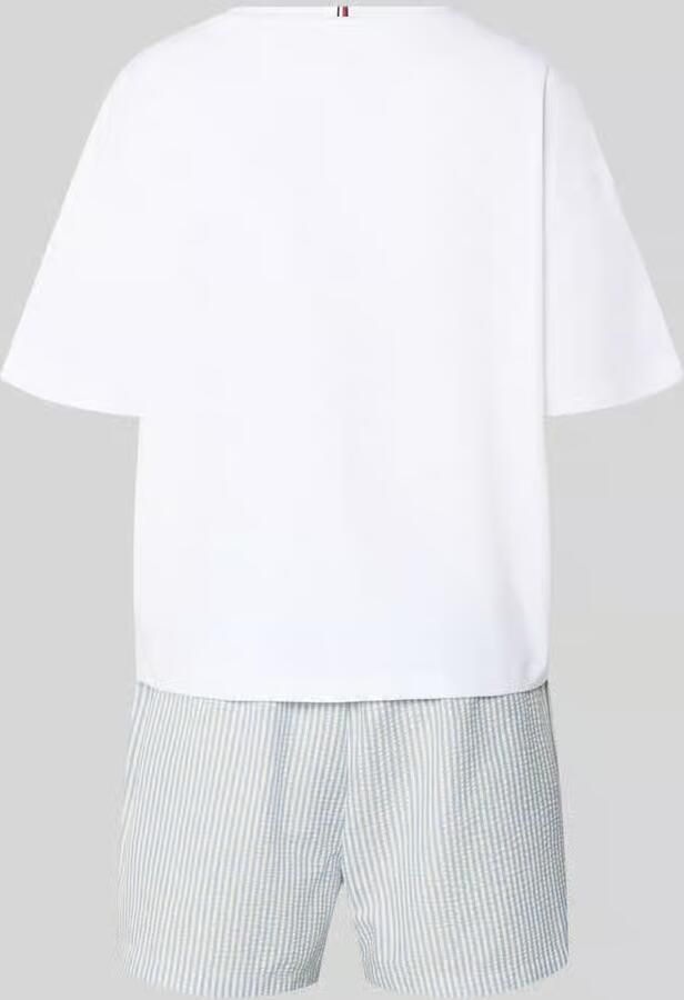 Tommy Hilfiger Pyjama-sets JERSEY TEE SEERSUCKER SHORT SET