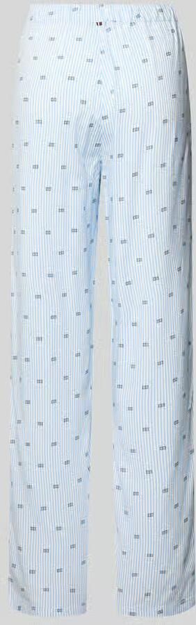 Tommy Hilfiger Pyjamabroek met print van viscose - Foto 3