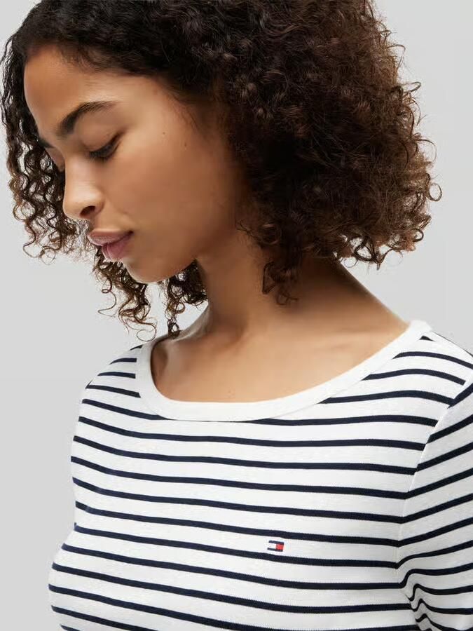 Tommy Hilfiger regular fit 3 4-shirt van puur katoen - Foto 4