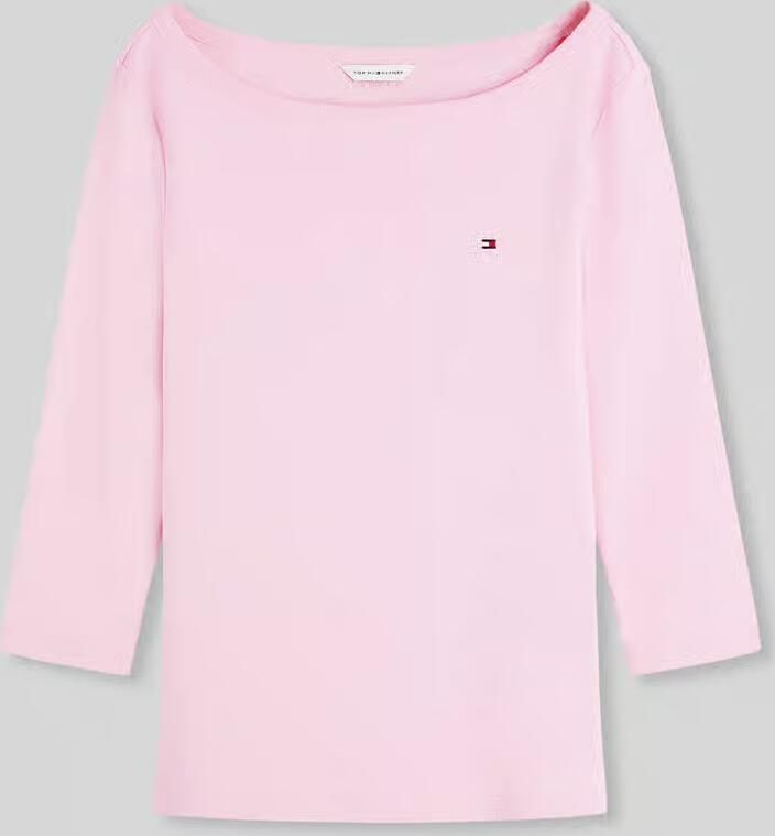 Tommy Hilfiger regular fit 3 4-shirt van puur katoen - Foto 2