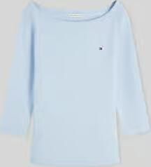 Tommy Hilfiger regular fit 3 4-shirt van puur katoen - Foto 4