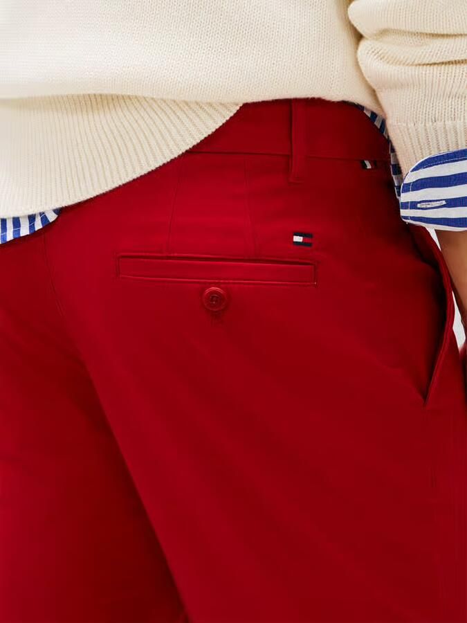 Tommy Hilfiger regular fit bermuda s van katoenmix