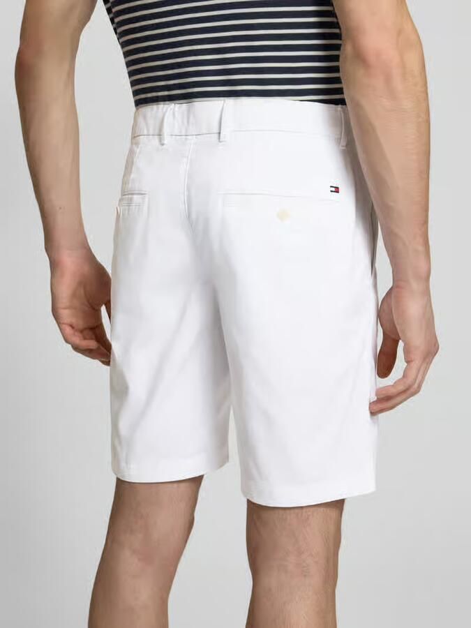 Tommy Hilfiger regular fit bermuda s van katoenmix
