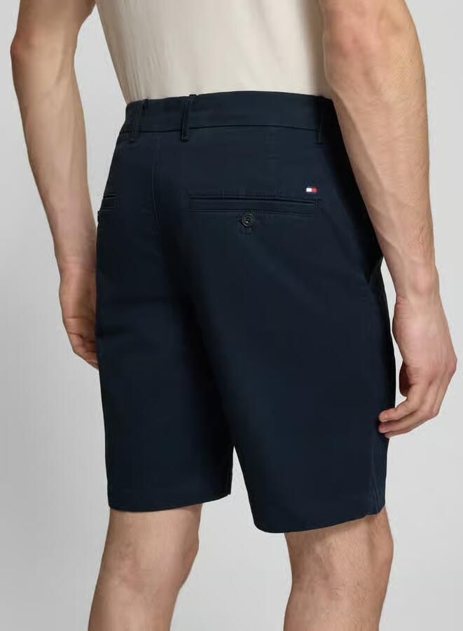Tommy Hilfiger regular fit bermuda s van katoenmix