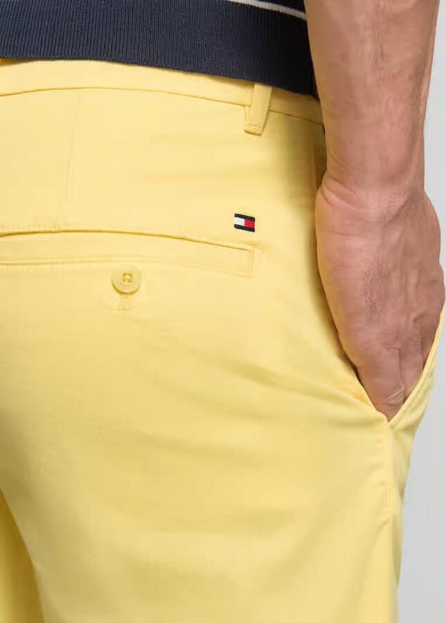 Tommy Hilfiger regular fit bermuda s van katoenmix