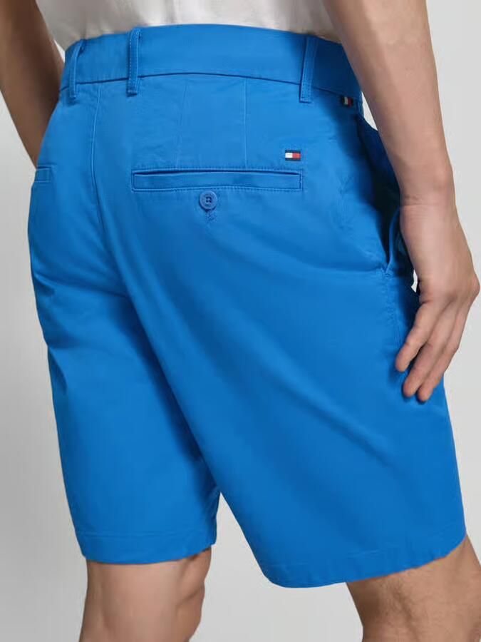 Tommy Hilfiger regular fit bermuda s van katoenmix