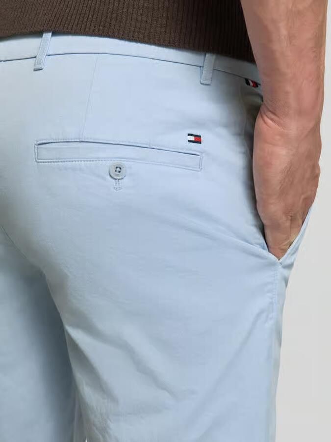 Tommy Hilfiger regular fit bermuda s van katoenmix
