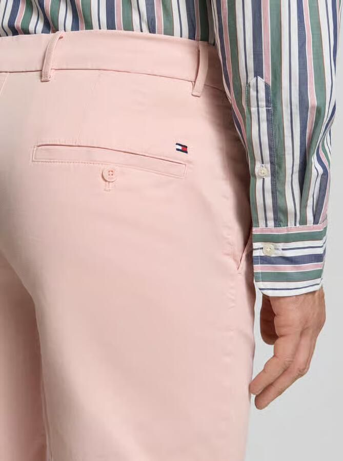 Tommy Hilfiger regular fit bermuda s van katoenmix