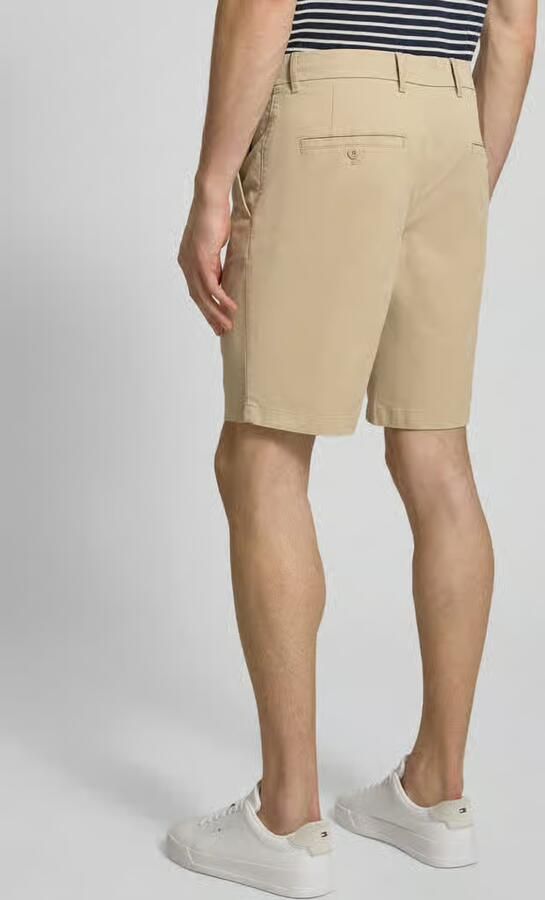 Tommy Hilfiger regular fit bermuda s van katoenmix