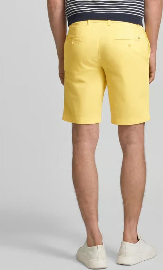 Tommy Hilfiger regular fit bermuda s van katoenmix