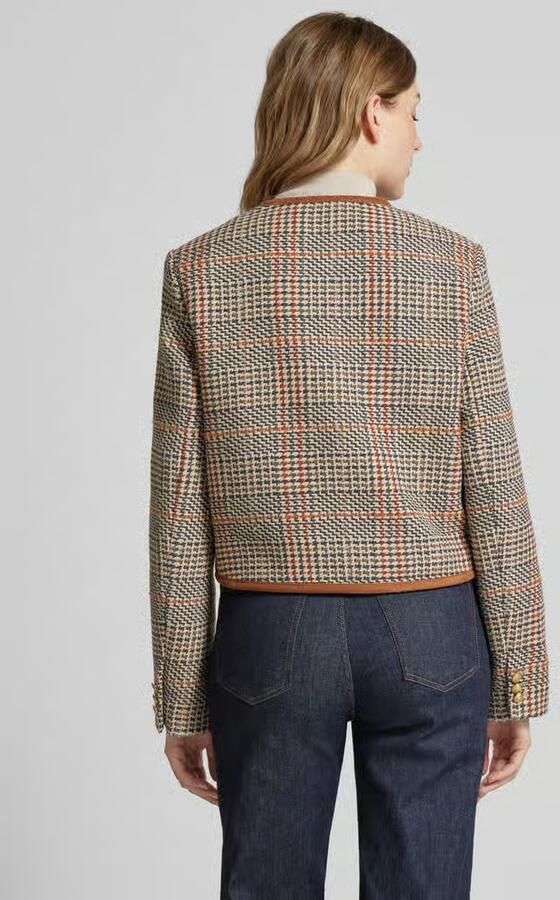 Tommy Hilfiger Regular fit blazer met ronde hals